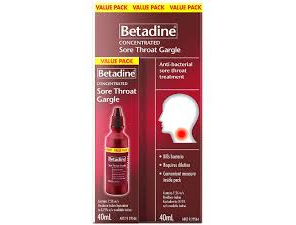BETADINE Sore Throat Gargle 40ml